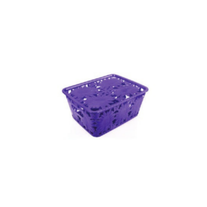 PANIER FLEUR AVEC COUVERCLE CARRÉ GM