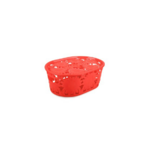 PANIER FLEUR AVEC COUVERCLE OVAL GM