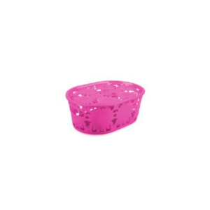 PANIER FLEUR AVEC COUVERCLE OVALE PM